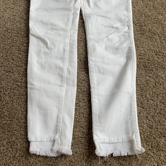 Madewell 10” High-Rise Skinny Jeans, White,  24 - Picture 6 of 7
